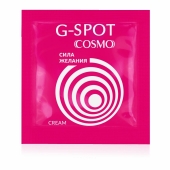 Стимулирующий интимный крем для женщин Cosmo G-spot - 2 гр. - Биоритм - купить с доставкой в Реутове