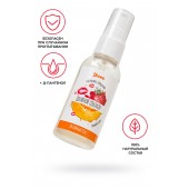 Съедобная гель-смазка Yovee «Двойной соблазн» с Д-пантенолом и вкусом клубники и дыни - 50 мл. - ToyFa - купить с доставкой в Реутове