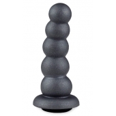 Серая насадка-ёлочка PLATINUM 4,5’’ - 12,5 см. - LOVETOY (А-Полимер) - купить с доставкой в Реутове