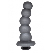 Серая насадка-ёлочка PLATINUM 5,5’’ - 15,5 см. - LOVETOY (А-Полимер) - купить с доставкой в Реутове