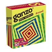 Микс-набор из 30 презервативов Ganzo Mixed - Ganzo - купить с доставкой в Реутове