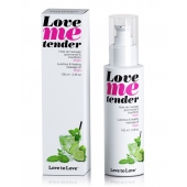 Съедобное согревающее массажное масло Love Me Tender Mojito с ароматом мохито - 100 мл. - Love to Love - купить с доставкой в Реутове