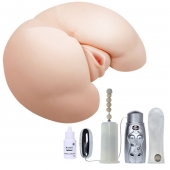 Вибрирующий мастурбатор-попка с ротацией и пультом управления - Baile - в Реутове купить с доставкой