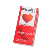 Презервативы Masculan Sensitive plus - 10 шт. - Masculan - купить с доставкой в Реутове