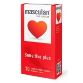 Презервативы Masculan Sensitive plus - 10 шт. - Masculan - купить с доставкой в Реутове