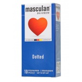 Презервативы с пупырышками Masculan Dotted - 10 шт. - Masculan - купить с доставкой в Реутове