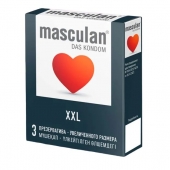 Презервативы увеличенного размера Masculan XXL - 3 шт. - Masculan - купить с доставкой в Реутове