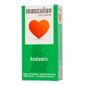 Презервативы анатомической формы Masculan Anatomic - 10 шт. - Masculan - купить с доставкой в Реутове