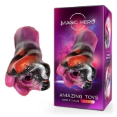 Разноцветный фантазийный мастурбатор - Bior toys - в Реутове купить с доставкой