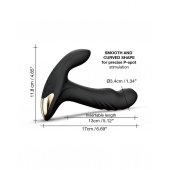 Черный вибромассажер простаты Multi P-Joy с 3 моторами - Dorcel - в Реутове купить с доставкой
