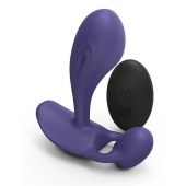 Темно-синий вибромассажер Witty P G Vibrator with Remote Control - Love to Love - в Реутове купить с доставкой