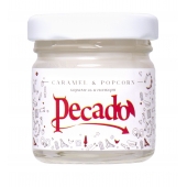 Массажная свеча Caramel   Popcorn - 35 мл. - Pecado - купить с доставкой в Реутове