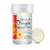 Интимный гель Esferas do Dragao Hot Ball с охлаждающе-разогревающим эффектом (2 шарика по 3 гр.) - HotFlowers - купить с доставкой в Реутове