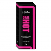 Гель для оральных ласк Oral Hot с согревающим эффектом - 15 гр. - HotFlowers - купить с доставкой в Реутове
