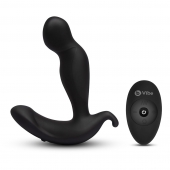 Черный анальный стимулятор с вращением и вибрацией 360 Plug - 13 см. - b-Vibe - в Реутове купить с доставкой