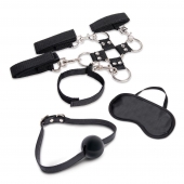 Набор для фиксации из 7 предметов Hogtie   Ball Gag Kit - Lux Fetish - купить с доставкой в Реутове
