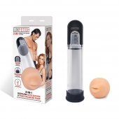 Автоматическая вакуумная помпа-мастурбатор Blowjob Auto Sucker Penis Enlarger Pump - Lux Fetish - в Реутове купить с доставкой