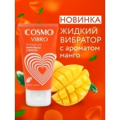 Возбуждающий интимный гель Cosmo Vibro с ароматом манго - 50 гр. - Биоритм - купить с доставкой в Реутове