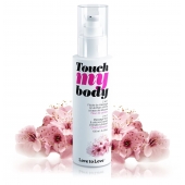 Силиконовый лубрикант 2-в-1 Touch My Body с ароматом вишнёвого цвета - 100 мл. - Love to Love - купить с доставкой в Реутове