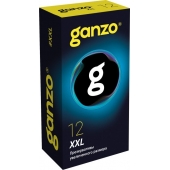 Презервативы увеличенного размера Ganzo XXL - 12 шт. - Ganzo - купить с доставкой в Реутове
