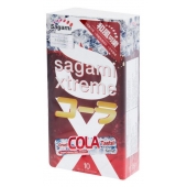Ароматизированные презервативы Sagami Xtreme COLA - 10 шт. - Sagami - купить с доставкой в Реутове