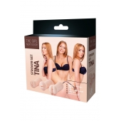 Набор из 3 мастурбаторов The Girl Next Door Tina - Dream Toys - в Реутове купить с доставкой