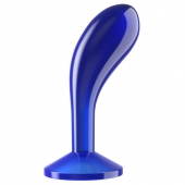 Синяя анальная втулка Flawless Clear Prostate Plug 6.0 - 15 см. - Lovetoy - в Реутове купить с доставкой