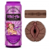 Коричневый мастурбатор-вагина Pleasure Brew Masturbator-Wild Ale в банке - Lovetoy - в Реутове купить с доставкой