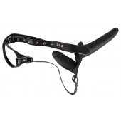 Женский страпон с вагинальной пробкой - 15 см. - Orion - купить с доставкой в Реутове