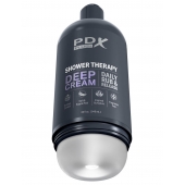 Мастурбатор в бутылке Shower Therapy Deep Cream - Pipedream - в Реутове купить с доставкой