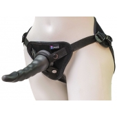 Комплект из трусиков Harness и двух насадок - 20,5 и 18 см. - LOVETOY (А-Полимер) - купить с доставкой в Реутове