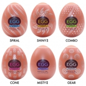 Набор из 6 мастурбаторов-яиц Tenga Egg Variety Pack V - Tenga - в Реутове купить с доставкой