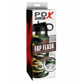 Мастурбатор в камуфляжной колбе Fap Flask - Pipedream - в Реутове купить с доставкой