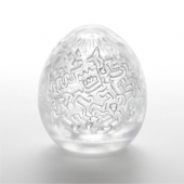 Мастурбатор-яйцо Keith Haring EGG PARTY - Tenga - в Реутове купить с доставкой