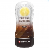Прозрачный текстурированный мастурбатор Vacuum Cup Masturbator Stellar - Baile - в Реутове купить с доставкой