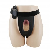 Полый вибрострапон на регулируемых трусиках Draven - 17,5 см. - Baile - купить с доставкой в Реутове