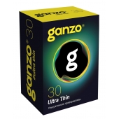 Супертонкие презервативы Ganzo Ultra thin - 30 шт. - Ganzo - купить с доставкой в Реутове