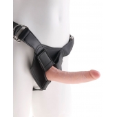 Страпон на виниловых трусиках Strap-on Harness Cock - 17,8 см. - Pipedream - купить с доставкой в Реутове