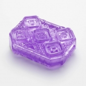 Фиолетовый мастурбатор-стимулятор Tenga Uni Amethyst - Tenga - в Реутове купить с доставкой