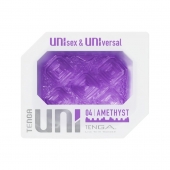 Фиолетовый мастурбатор-стимулятор Tenga Uni Amethyst - Tenga - в Реутове купить с доставкой