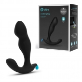 Черный утяжеленный анальный стимулятор Rocker Plug - 12 см. - b-Vibe - в Реутове купить с доставкой