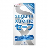 Презервативы Sagami Xtreme Ultrasafe с двойным количеством смазки - 10 шт. - Sagami - купить с доставкой в Реутове