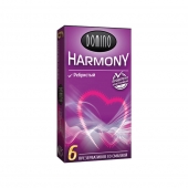 Презервативы с рёбрышками Domino Harmony - 6 шт. - Domino - купить с доставкой в Реутове