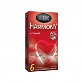 Гладкие презервативы Domino Harmony - 6 шт. - Domino - купить с доставкой в Реутове