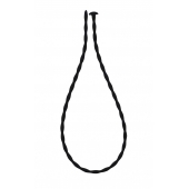 Черный уретральный массажер Glide Extra Small - 30 см. - Lola Games - купить с доставкой в Реутове