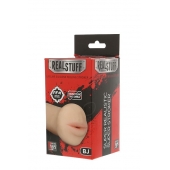 Нежный мастурбатор-ротик REALSTUFF 5INCH MASTURBATOR BJ - Dream Toys - в Реутове купить с доставкой