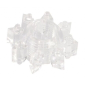 Прозрачное гелевое эрекционное кольцо-звезда - Toyfa Basic - в Реутове купить с доставкой