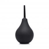 Черный анальный душ Thin Tip Enema Bulb - XR Brands - купить с доставкой в Реутове