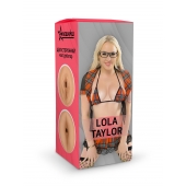Двусторонний мастурбатор Lola Taylor - 22 см. - ФлешНаш - в Реутове купить с доставкой