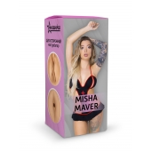 Двусторонний мастурбатор Misha Maver - 22 см. - ФлешНаш - в Реутове купить с доставкой